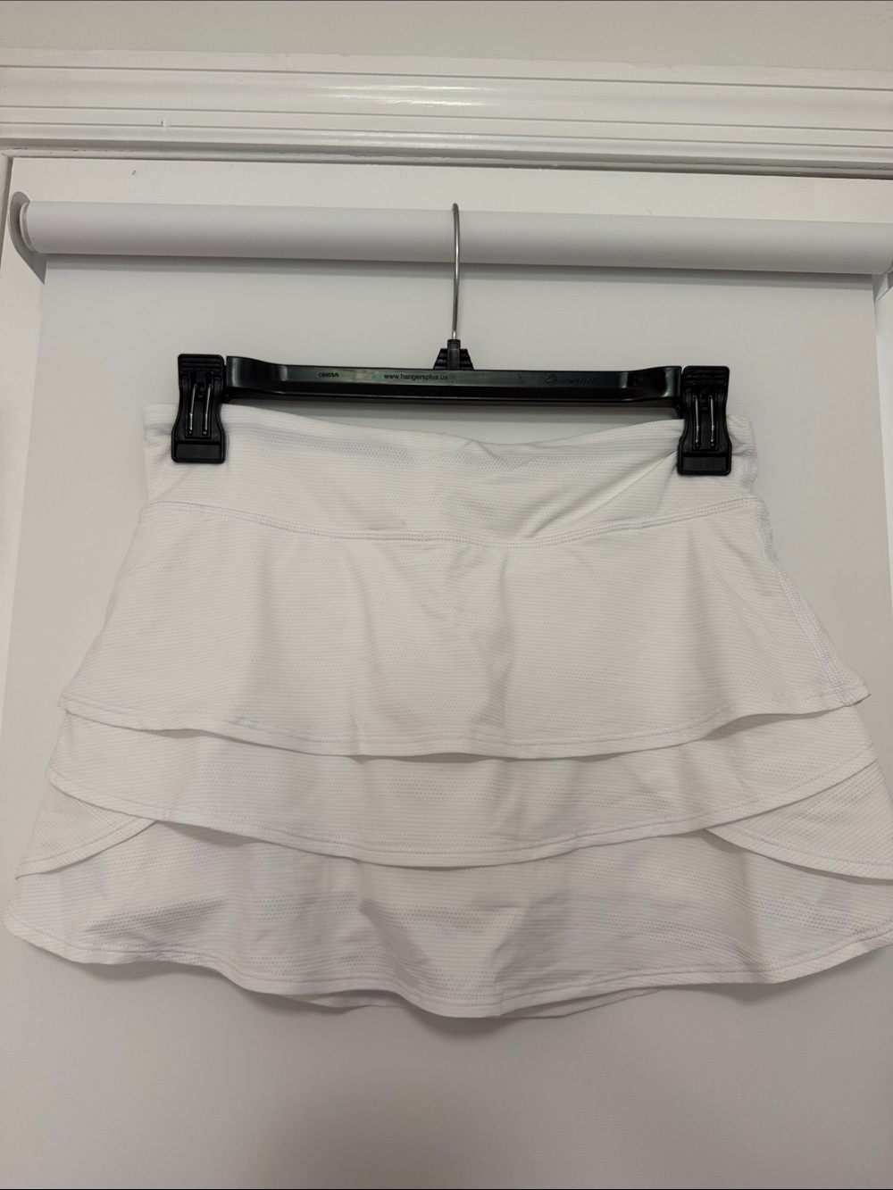 Athleta White Tiered Tennis Skort